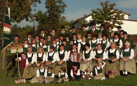 Die Horibergler kurz  vor dem  60 jährigen Gründungsjubiläum 2006