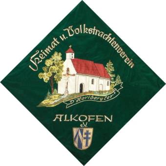 Fahne des Trachtenvereins Alkofen